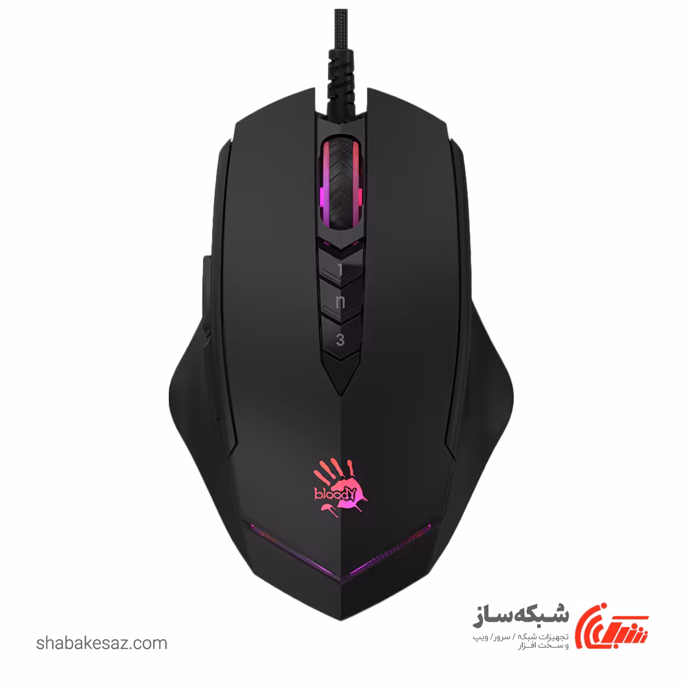 قیمت و خرید ماوس گیمینگ ایفورتک A4TECH Bloody V8M - شبکه ساز