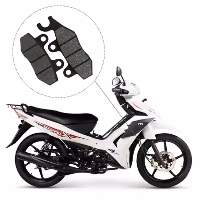 لنت دیسکی ترمز جلو موتورسیکلت کد 1009 مناسب برای تی وی اس نئو TVS NEO XR 110 نیروموتور