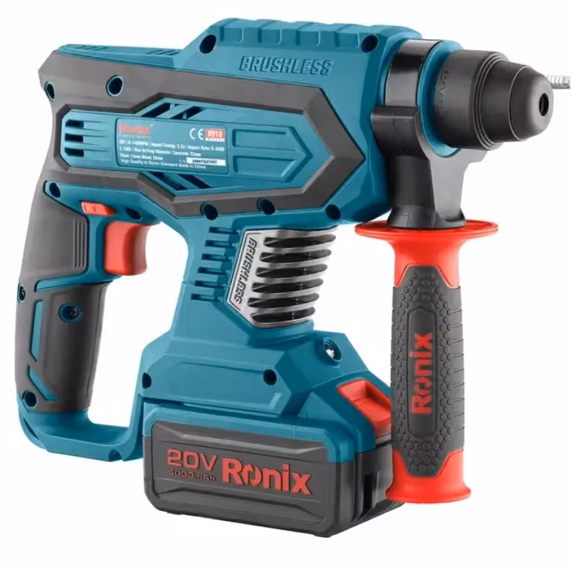 کیت بتن کن شارژی 20ولت براشلس رونیکس مدل 8910k