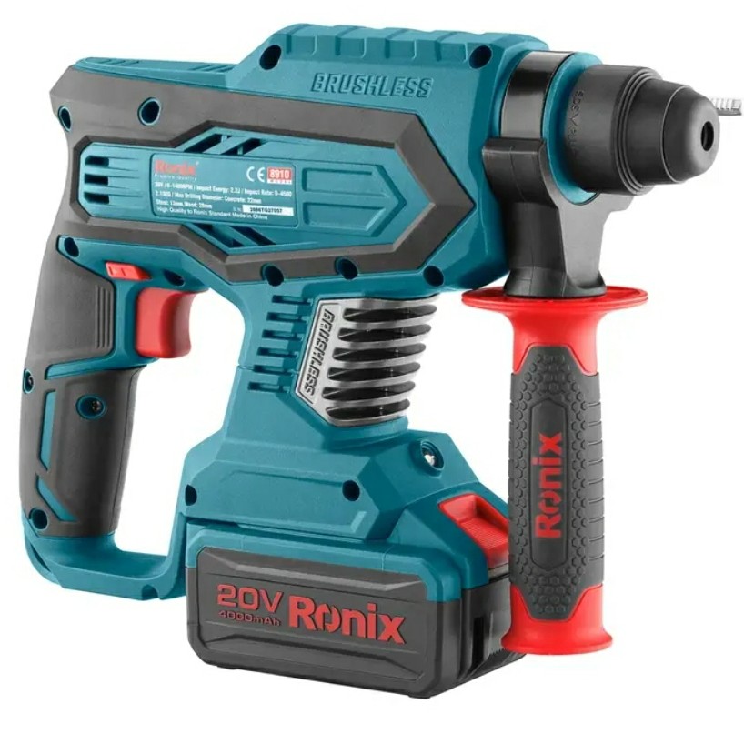 کیت بتن کن شارژی 20ولت براشلس رونیکس مدل 8910k