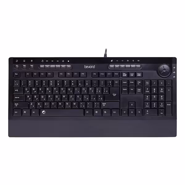 کیبورد بیاند مدل BK-8700 با حروف فارسی - پردیس پازار