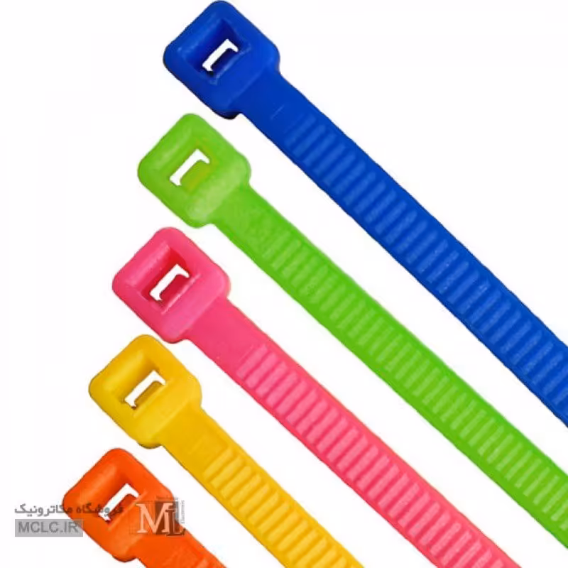 بست کمری آبی 20cm بسته 20عددی