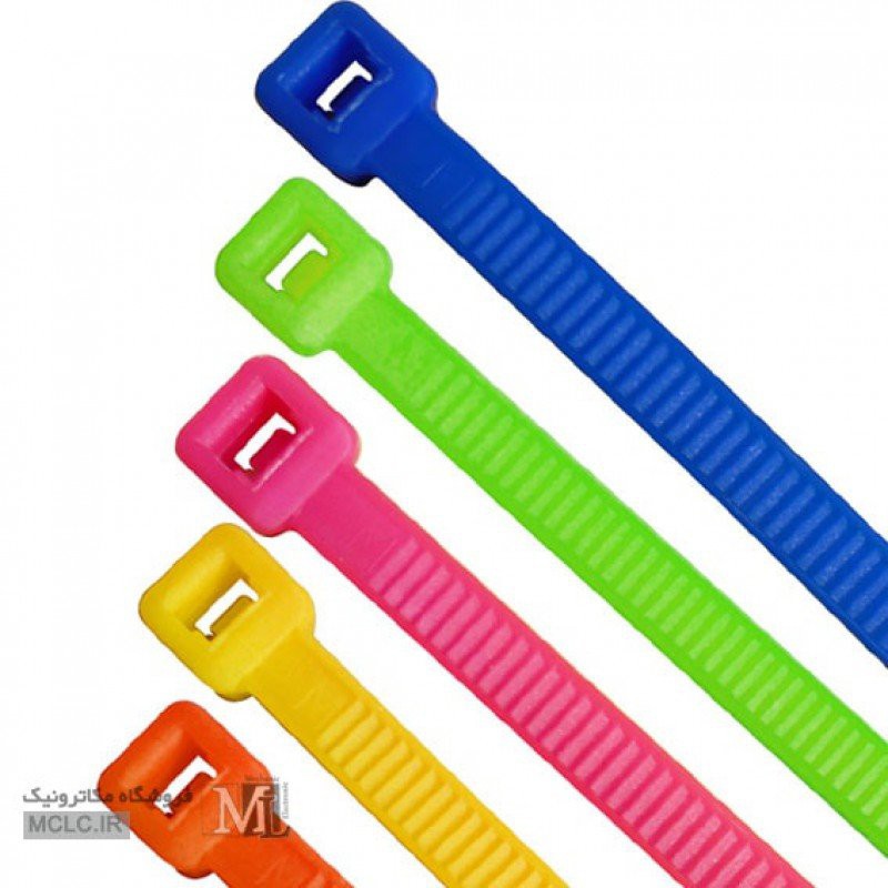 بست کمری آبی 20cm بسته 20عددی