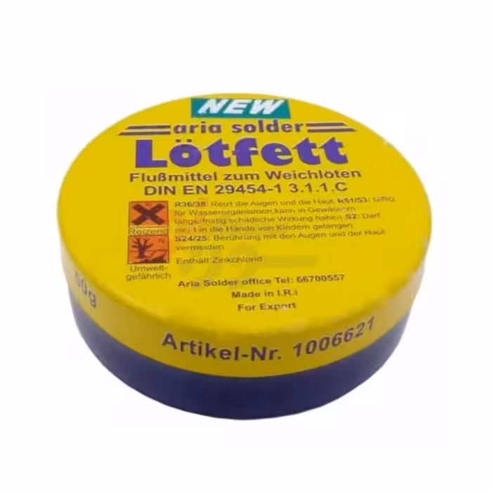 لحیم کاری آریا سولدر مدل لتفت وزن 50 گرم |