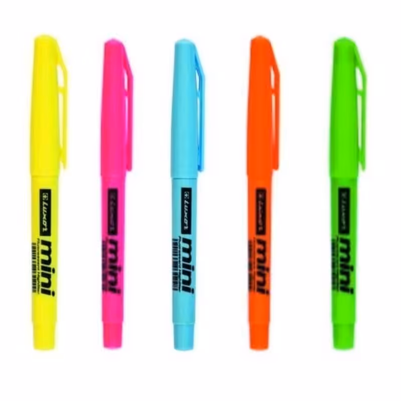 ماژیک علامت گذار لاکسر بسته 5 عددی ( علم گستر )