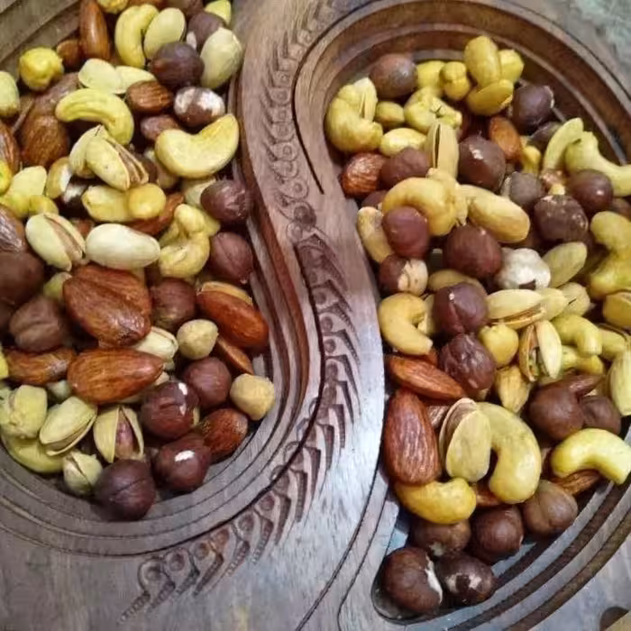 4 مغز شور و خام