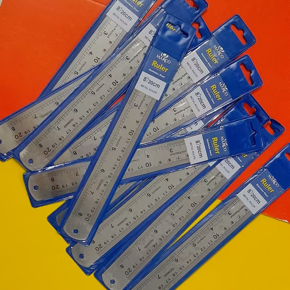 خط کش فلزی 20 سانتی