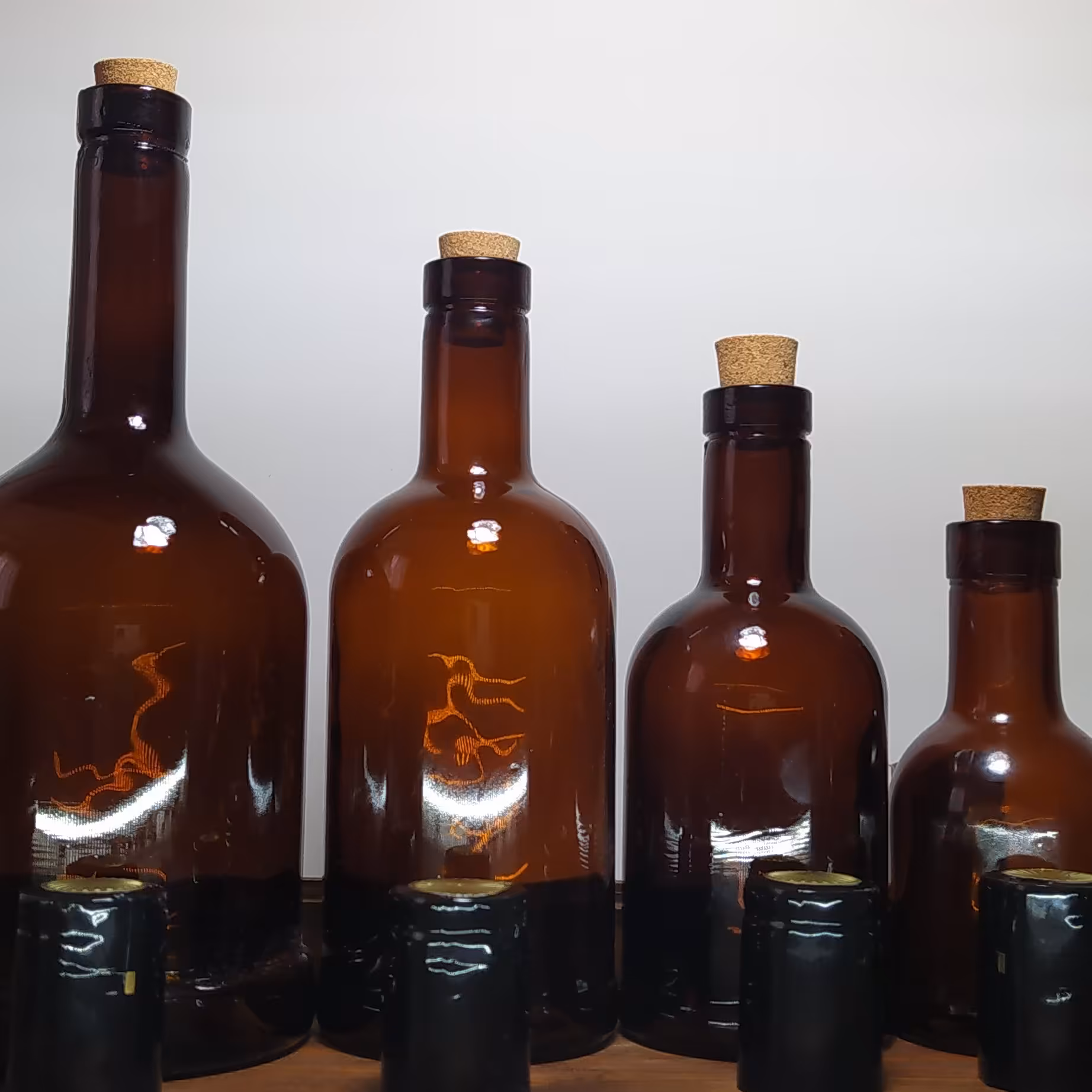 پک شیشه کریستال 4عددی  ملزومات آشپزخانه