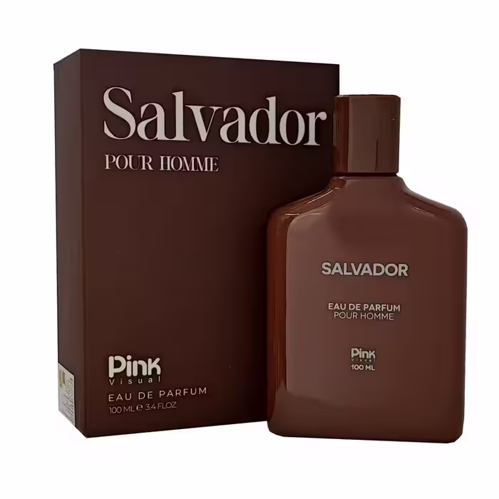 ادوپرفیوم مردانه پینک ویژوآل مدل Salvador با رایحه گرم حجم 100میلی لیتر