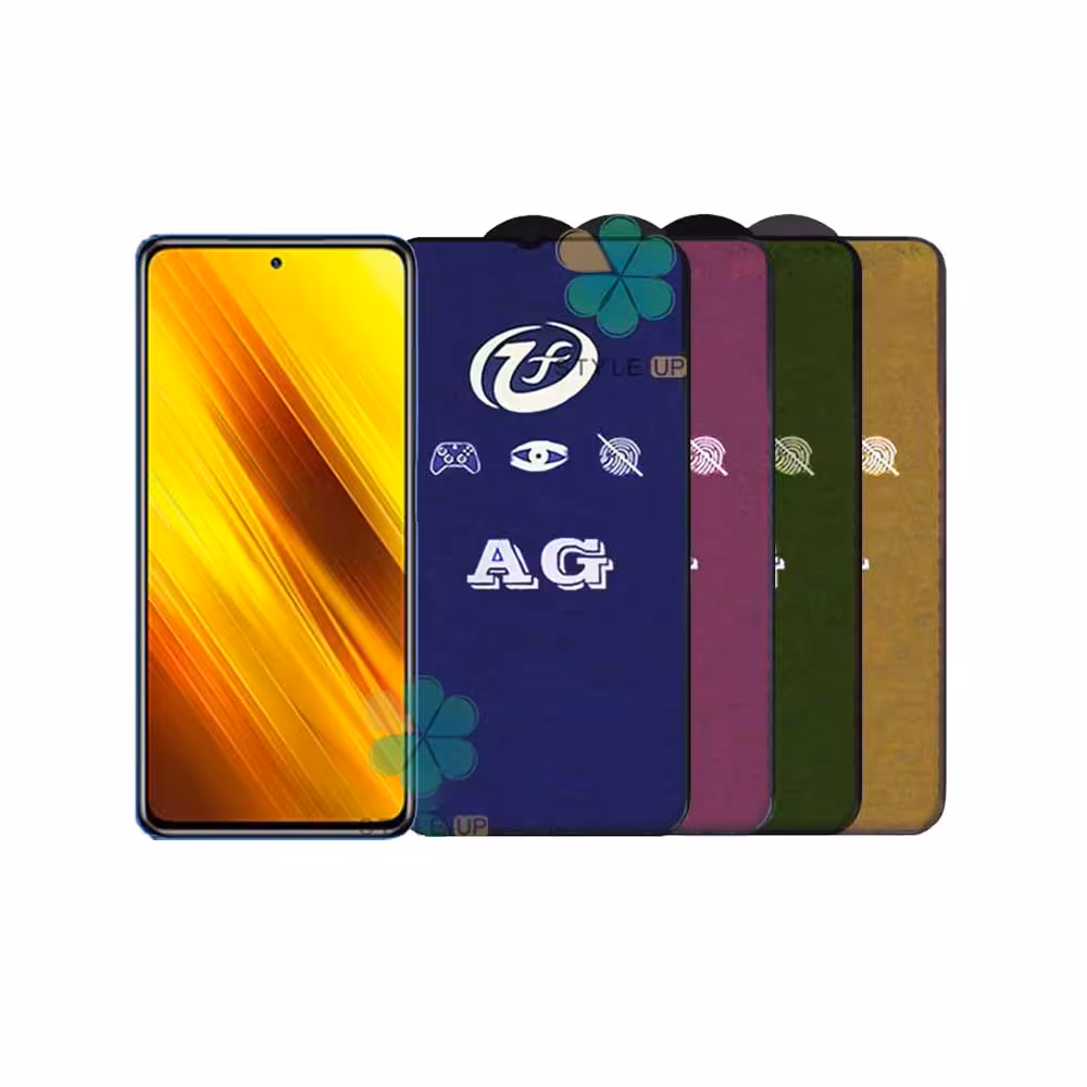 گلس مات گوشی شیائومی Xiaomi Poco X3 مدل Rainbow