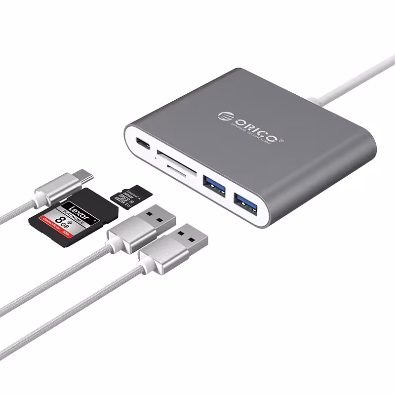 هاب و رم ریدر Type-C اوریکو RCC2A