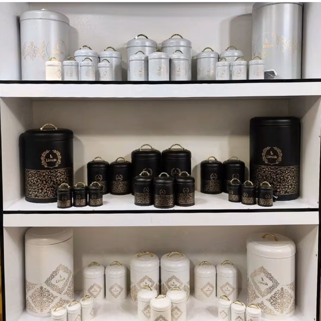 سرویس اشپزخانه 17 پارچه استیل لیماک 