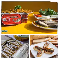 کنسرو تن ماهی ساردین وگا با روغن گیاهی ( سنگاپور ) 70 گرم خالص