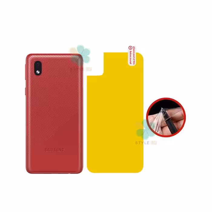 برچسب محافظ نانو پشت گوشی سامسونگ Samsung Galaxy M01 Core