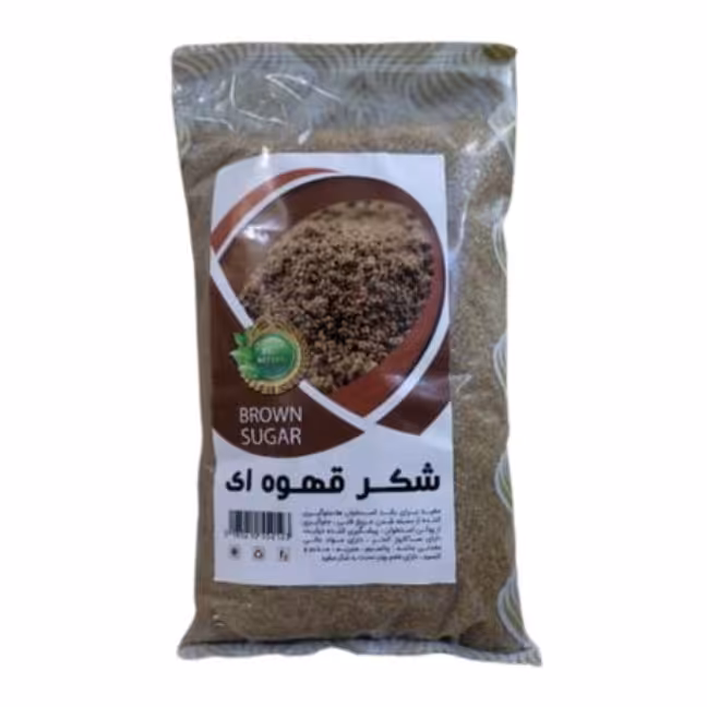 شکر قهوه ای (نیشکر)  (800گرمی)