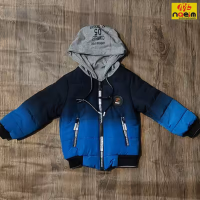 کاپشن سوییشرت دو رو طرح آب رنگی پسرانه دخترانه سایز 40 تا 55 سنین2تا7