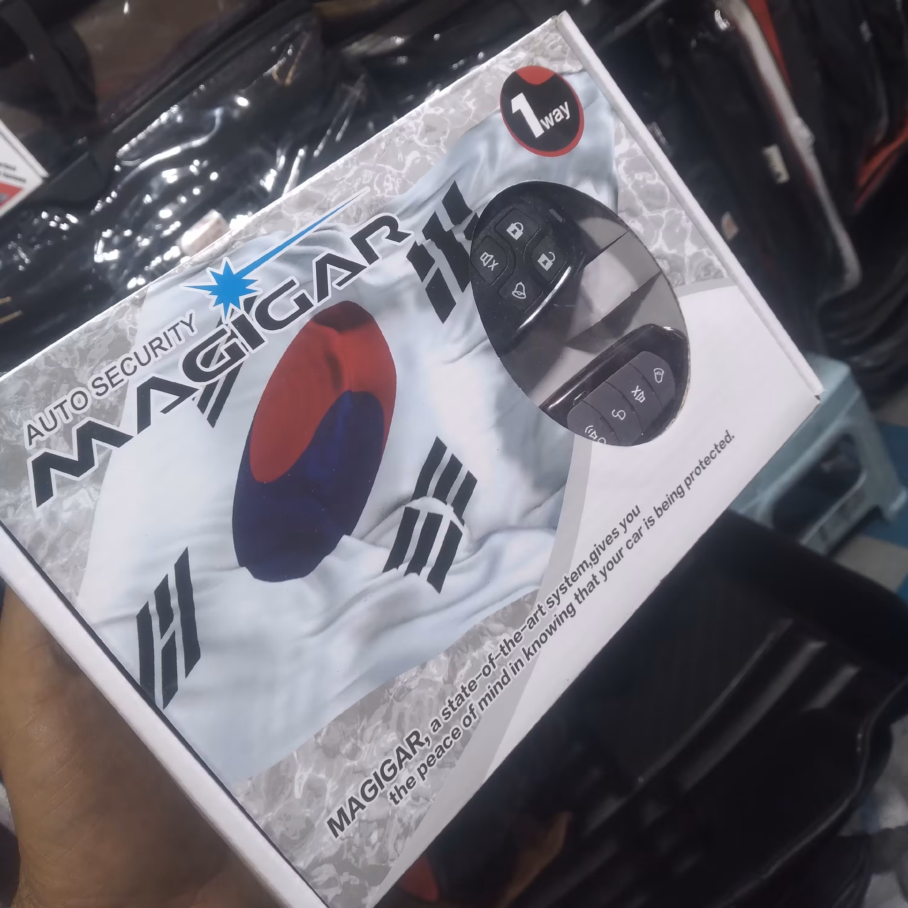 دزدگیر خودرو مجیکار جفت ریموت ساده 