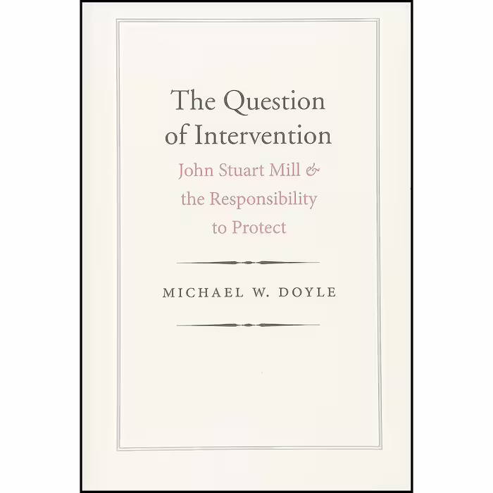 کتاب زبان اصلی The Question of Intervention اثر Michael W Doyle
