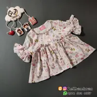 بلوز چین دار دخترانه 