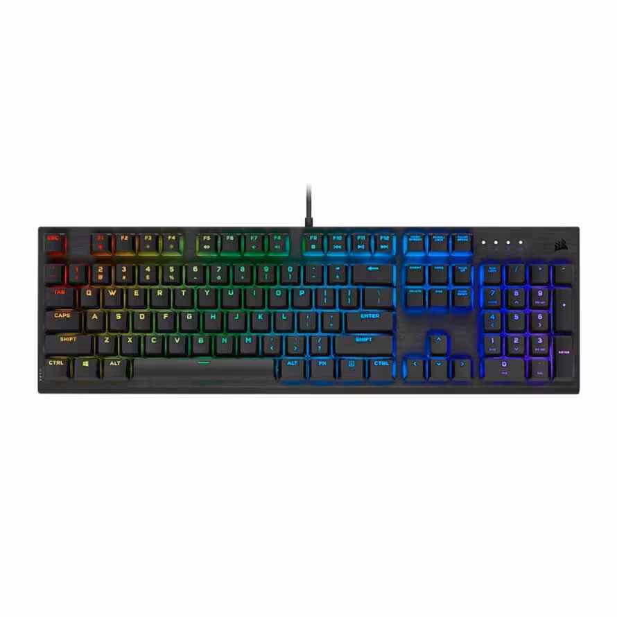 خرید کیبورد گیمینگ کورسیر K60 RGB PRO Cherry Viola با بهترین قیمت