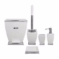 ست بهداشتی 5 پارچه مدل آوا هارمونی (کروم)