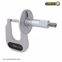 میکرومتر ضخامت ورق فلزی آسیمتو 25-0 خارج سنج مدل 0-52-158