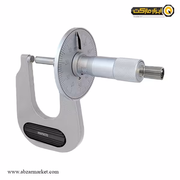 میکرومتر ضخامت ورق فلزی آسیمتو 25-0 خارج سنج مدل 0-52-158