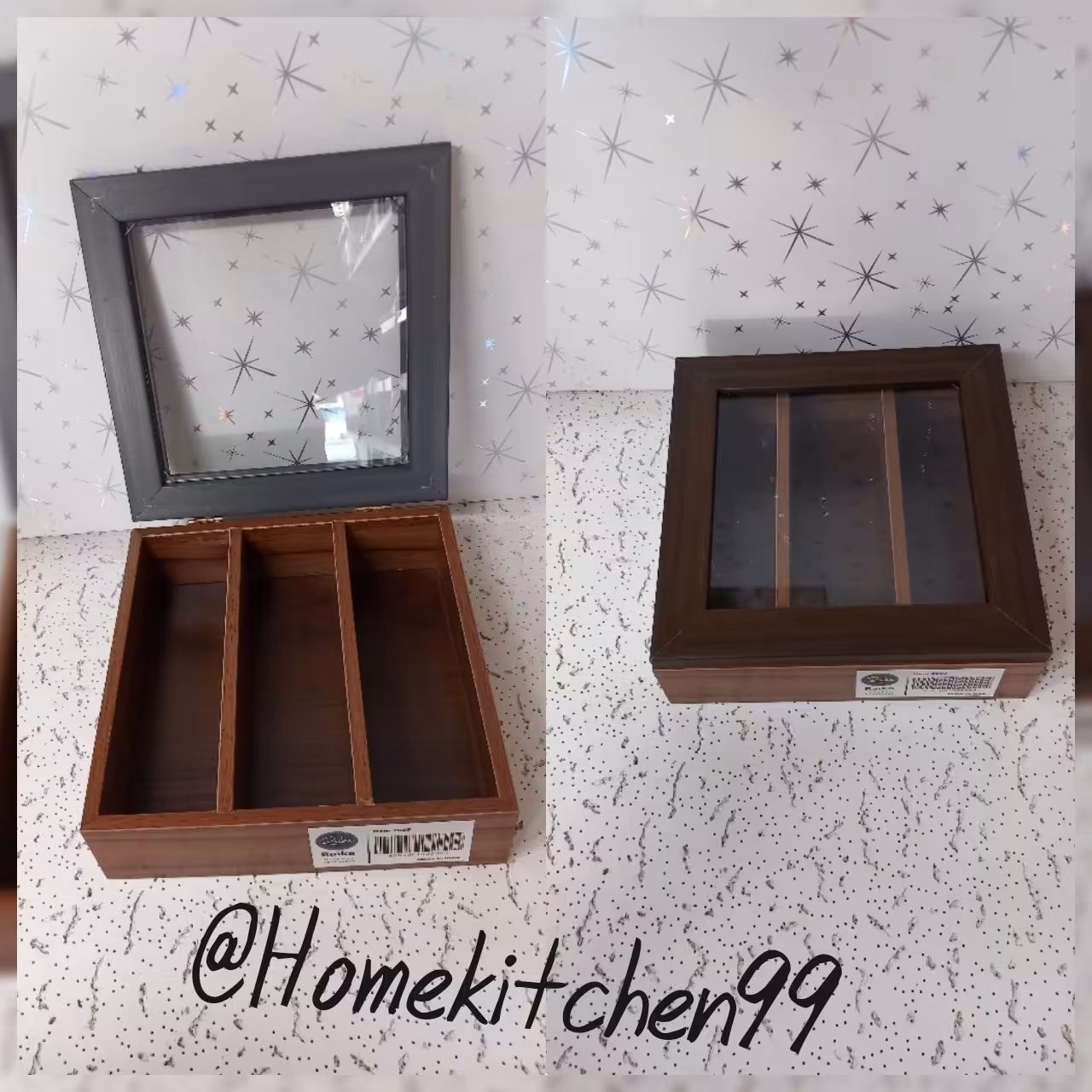 جاقاشقی 3 خانه چوبی سایز 22*22 ارتفاع 8 سانت