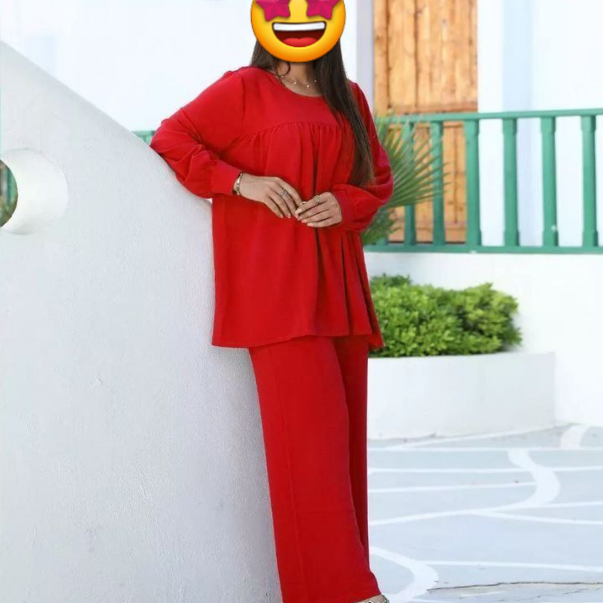 ست مانتو شلوار ابروبادی نازنین