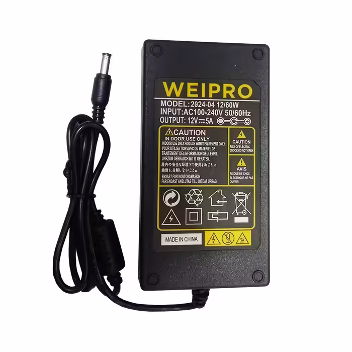 آداپتور دوربین مداربسته 12 ولت 5 آمپر