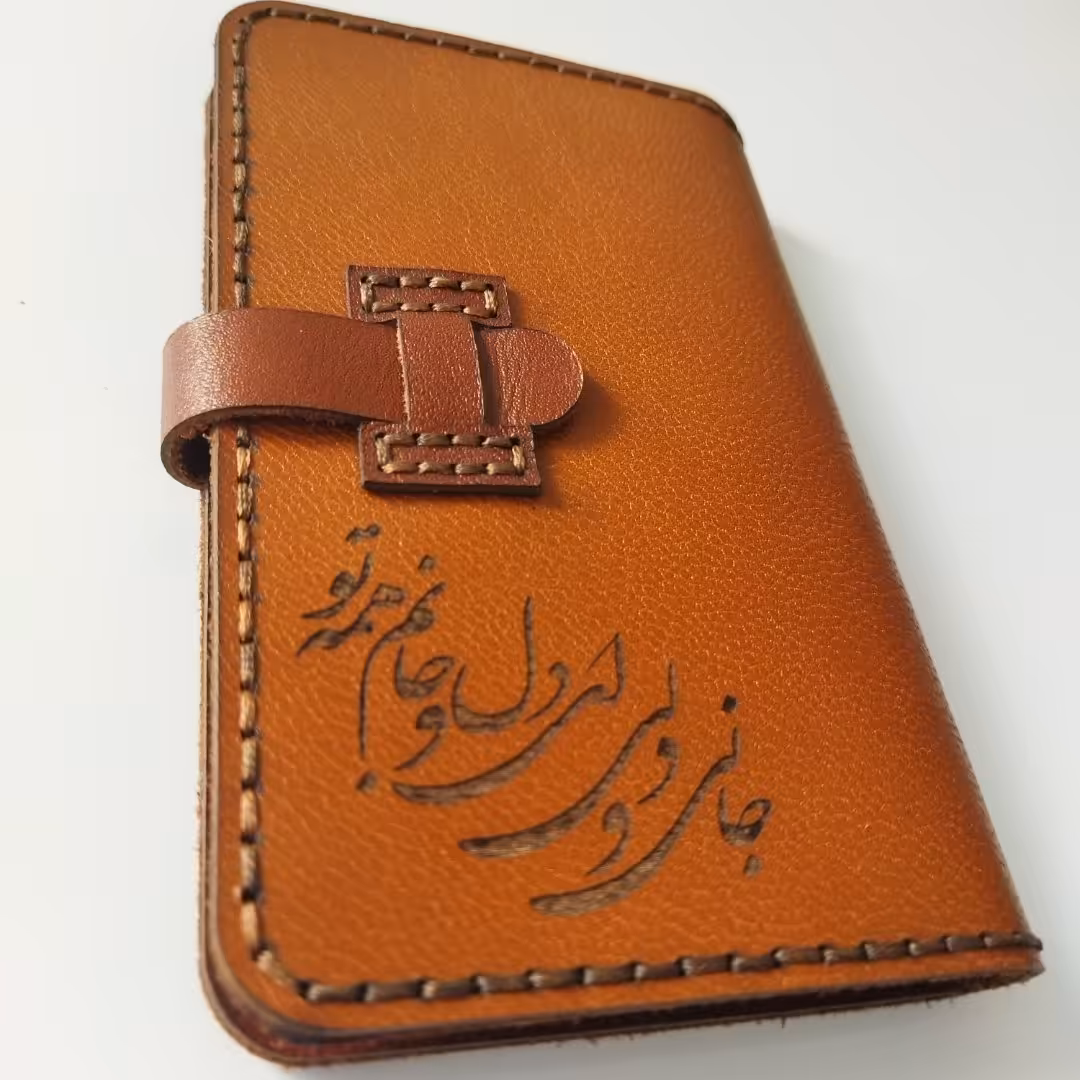 کیف چرم طبیعی دست دوز 