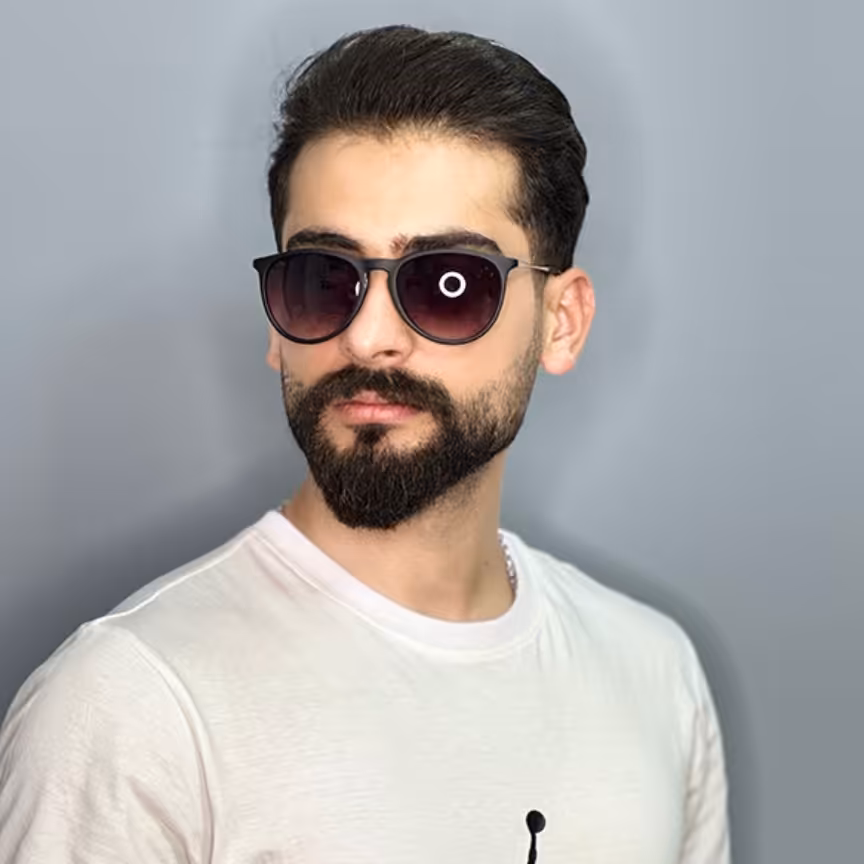 عینک آفتابی اورجینال مردانه مشکی ری بن گرد

