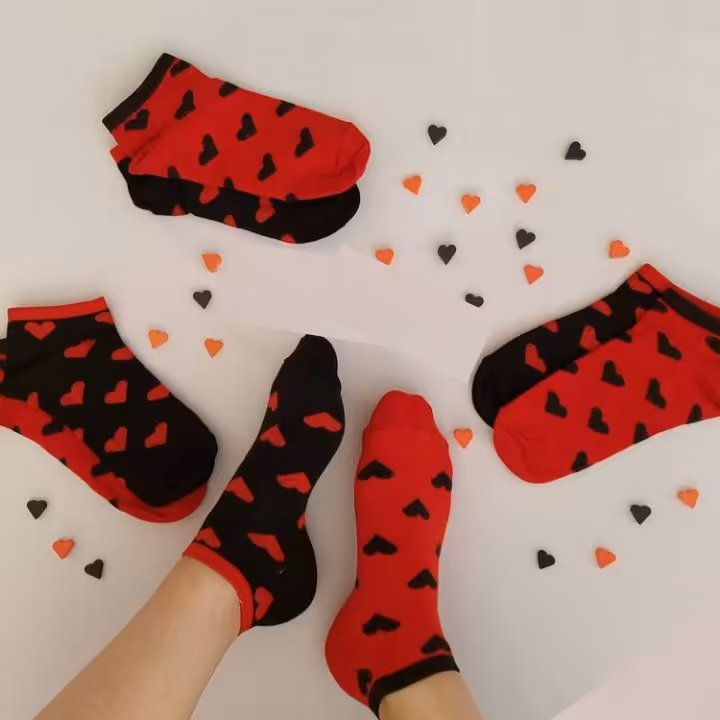 جوراب مچی تا به تا ولنتاین