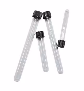 لوله آزمایش شیشه ای200*20درپیچ دار