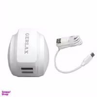 شارژر دیواری جرلکس مدل GA-21 به همراه کابل TYPE-C