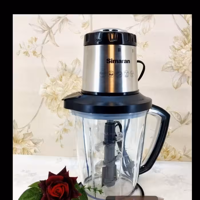 خرد کن غذاساز  400 وات 2 لیتری ظرف تلقی طلقی نکشن مدل 4004 سیماران