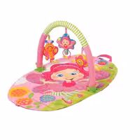 تشک بازی اویزدار پلی گرو رنگ صورتی playgro