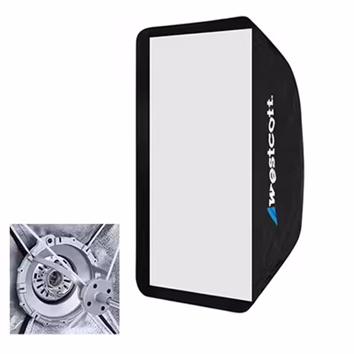 سافت باکس پرتابل 120*80 سانتی متر وسکات westcott softbox 80×120 cm