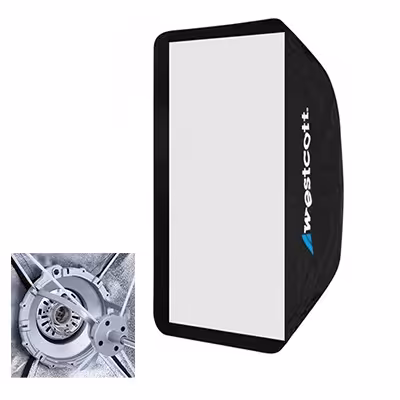 سافت باکس پرتابل 120*80 سانتی متر وسکات westcott softbox 80×120 cm