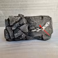 ساعت رومیزی سنگ پلیمری (استودیو روچی)                                 ارسال رایگان به سراسر ایران