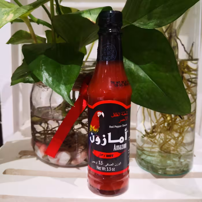 سس فلفل قرمز تند آمازون 100 گرمی  تند (حار) اصلی 