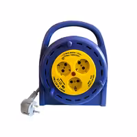 سه خانه برق ریلی ارت دار پارت مدل 535 کابل 10 متر