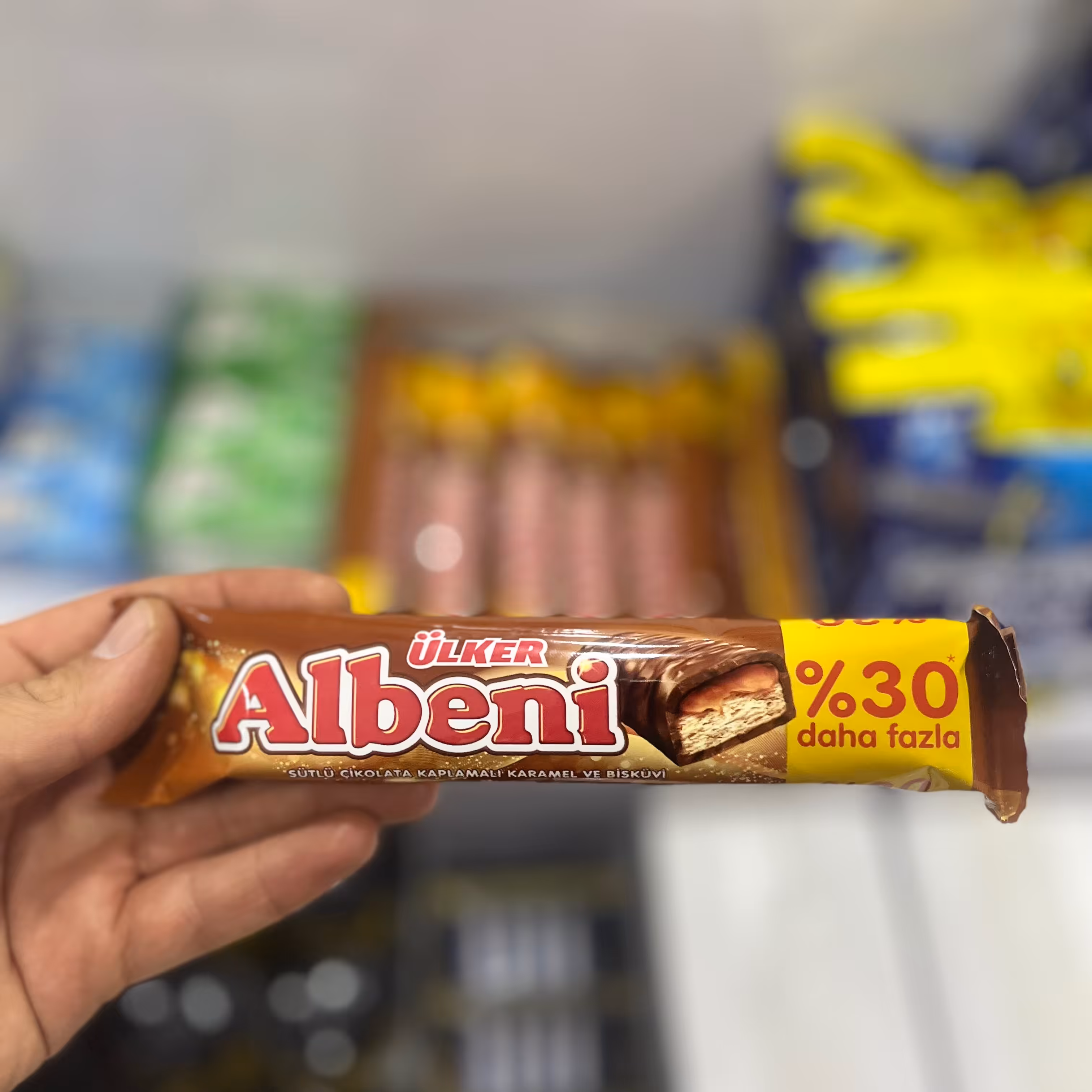 شکلات آلبنی 50 گرم اولکرترکیه Albeni