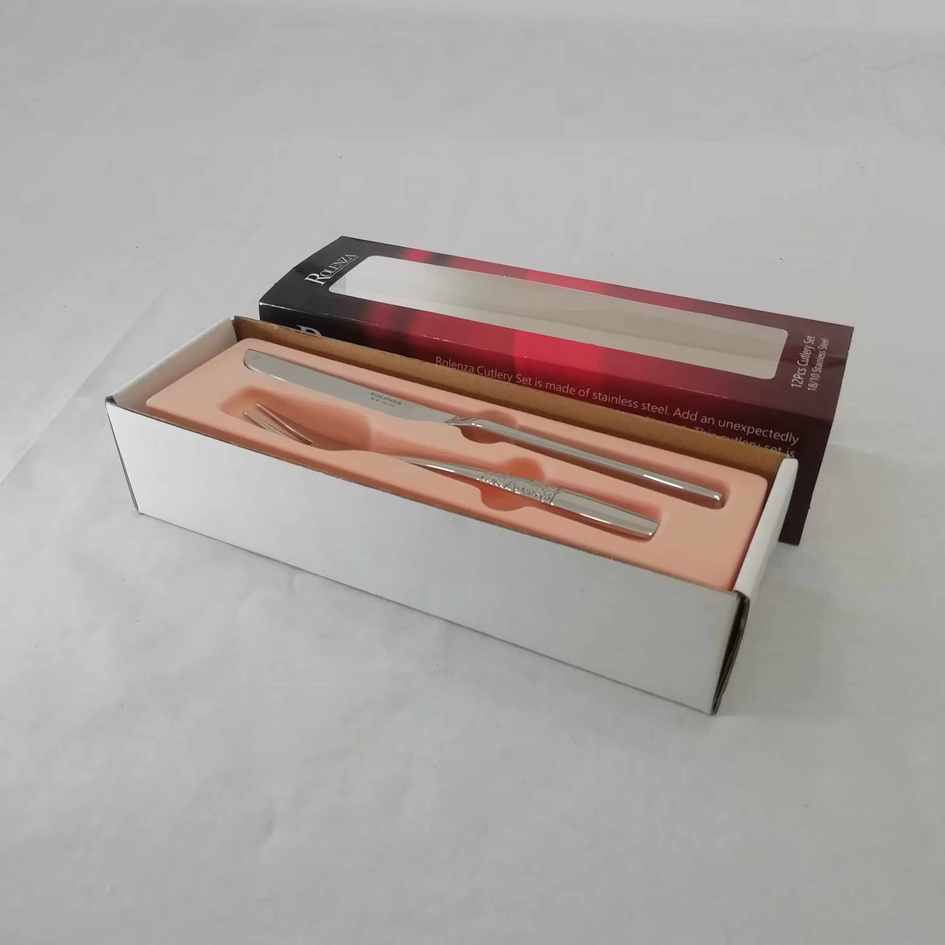 ست کارد و چنگال استیل ضد زنگ رولنزا ROLENZA بسته 12 عددی کد 56 