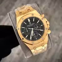 ساعت مچی مردانه ای پی رنگبندی طلایی کرنوگراف Audmars piguet AP