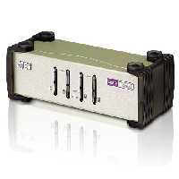 کی وی ام سوئیچ 4 پورت آتن مدل CS84U