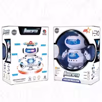 اسباب بازی ربات موزیکال و چراغدار  رباط چرخشی  ربات رقصنده 