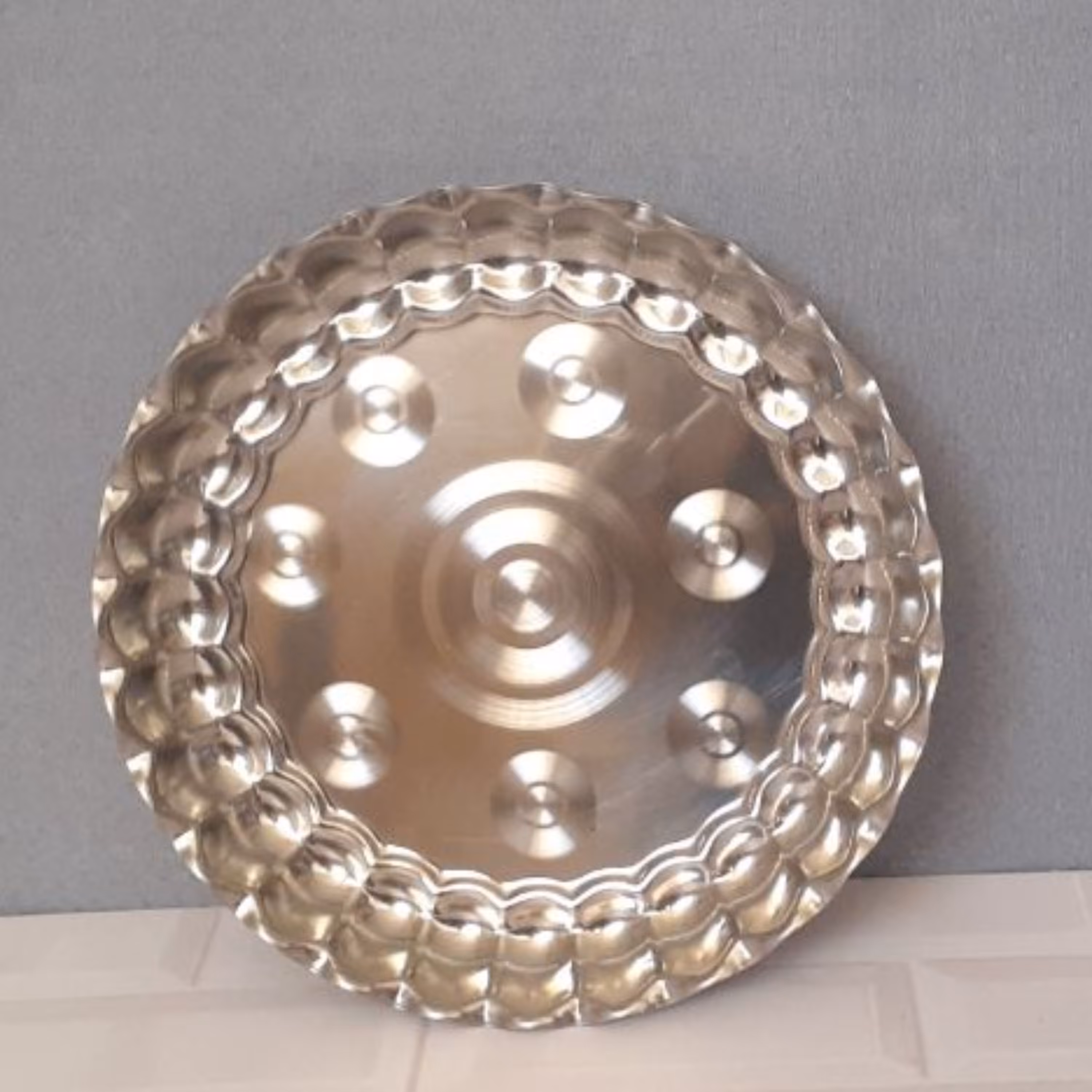 سینی  استیل لبه کنگره سایز 35  ورق ضخیم  باکیفیت بالا مقاوم مخصوص پذیرایی  