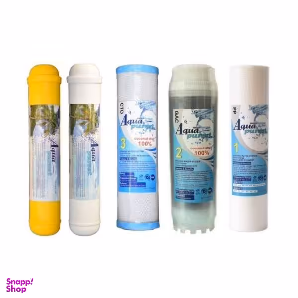فیلتر دستگاه تصفیه آب آکوا پیورست مدل FDA-RO 05 بسته 5 عددی