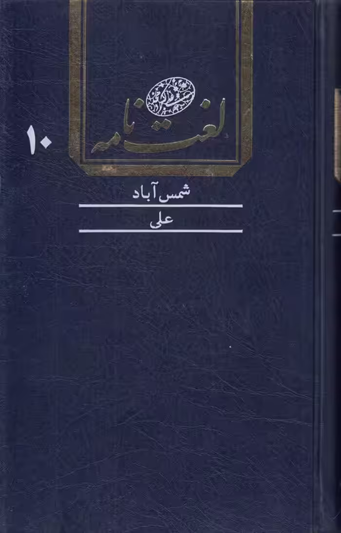 خرید کتاب لغت‌نامه دهخدا (جلد 10) : شمس‌آباد تا علی — کتابسرای طه
